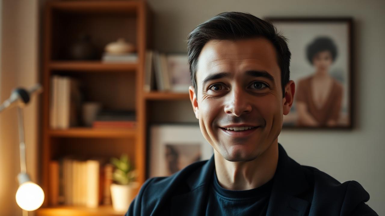 Founder-recorded personalised video message